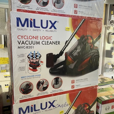 MILUX Cyclone Logic Vacuum Cleaner MVC-8201